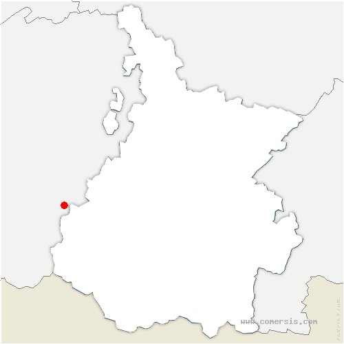 carte de localisation de Lodes