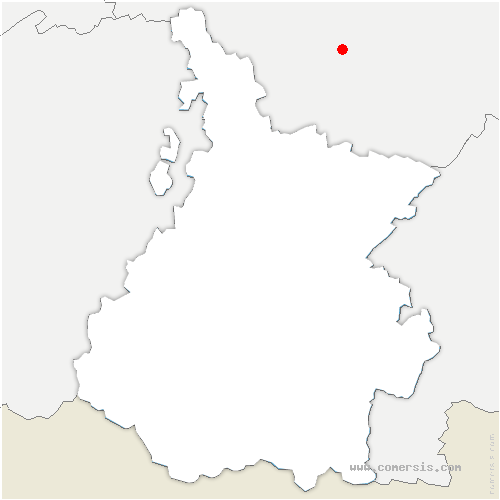 carte de localisation de la Magdelaine-sur-Tarn