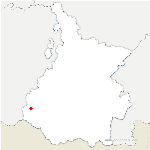 carte de localisation de Malvezie