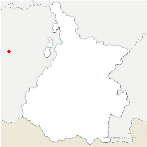 carte de localisation de Mézerville