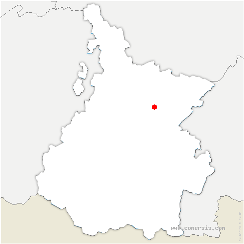carte de localisation de Mirepoix