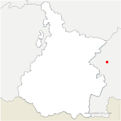 carte de localisation de Monbrun