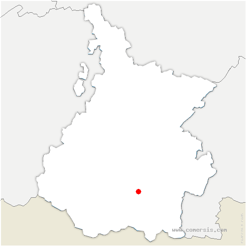 carte de localisation de Mont-d'Astarac