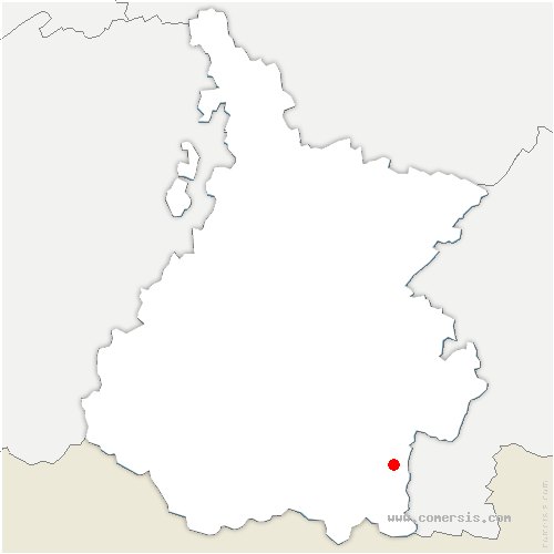 carte de localisation de Mont