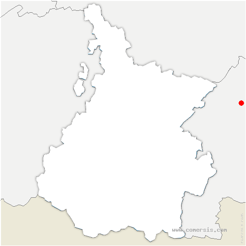 carte de localisation de Montaner