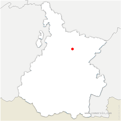 carte de localisation de Moulédous