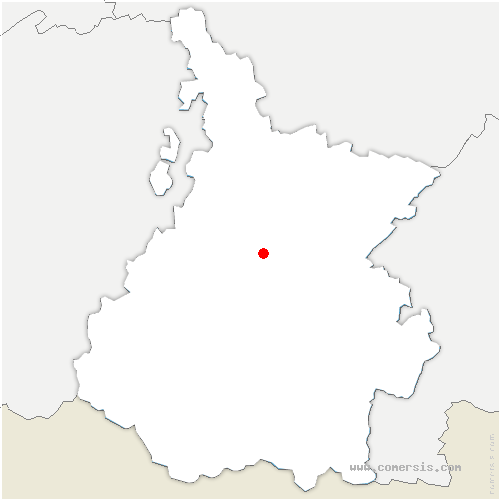 carte de localisation d'Ordan-Larroque