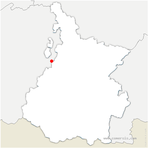 carte de localisation d'Ossun