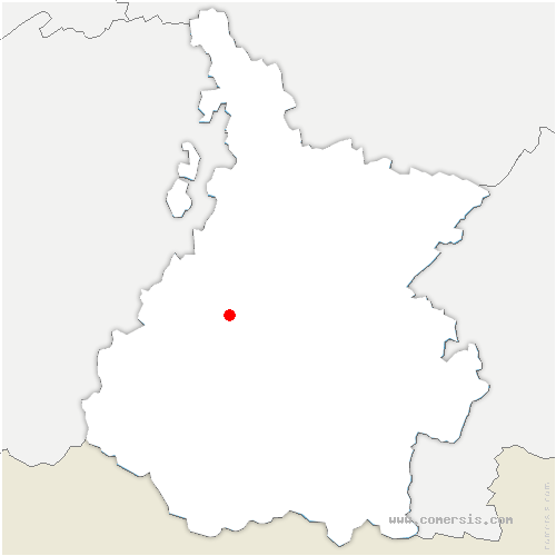 carte de localisation de Palaminy