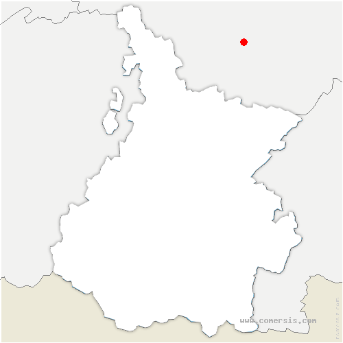 carte de localisation de Paulhac