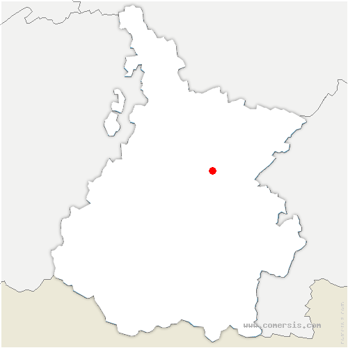 carte de localisation de Péré