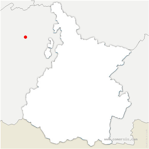 carte de localisation de Peyrens