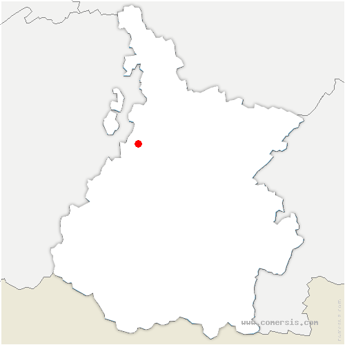 carte de localisation du Pin-Murelet