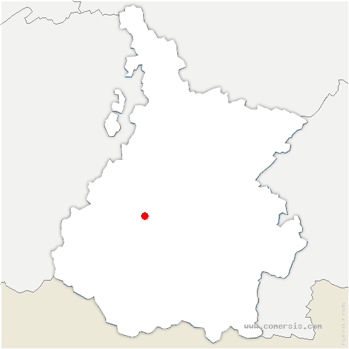 carte de localisation de Plagne