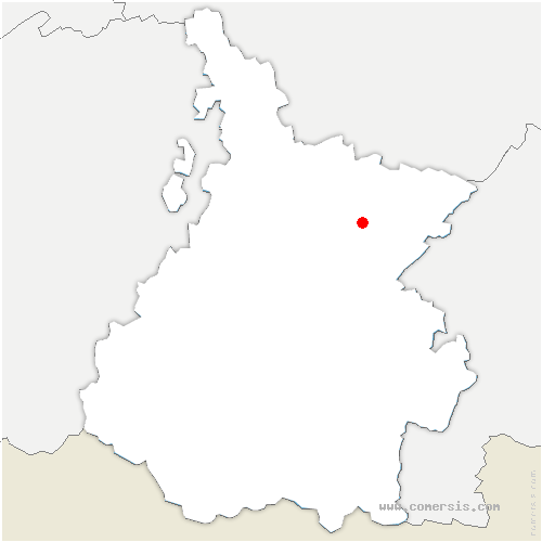 carte de localisation de Puycasquier