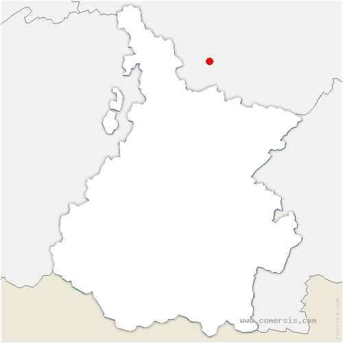 carte de localisation de Saint-Alban