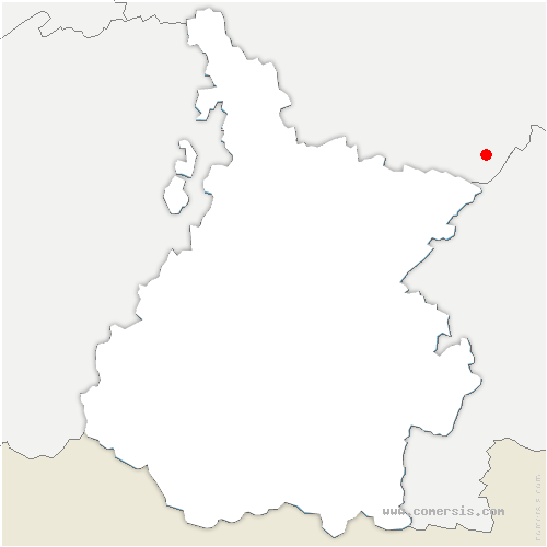 carte de localisation de Saint-Jean-Poudge