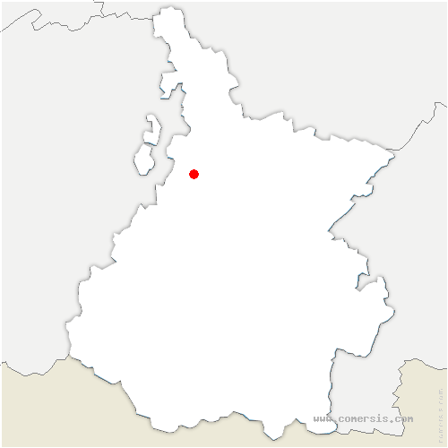 carte de localisation de Saint-Paul-de-Baïse