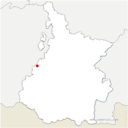 carte de localisation de Saint-Pé-de-Bigorre