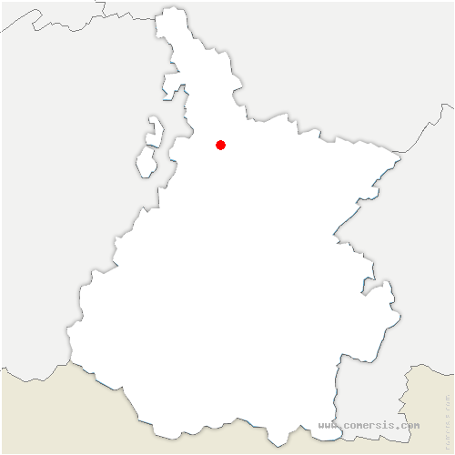 carte de localisation de Sarniguet