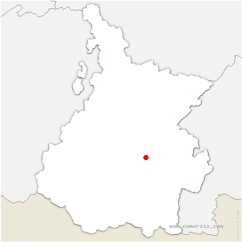 carte de localisation de Seissan