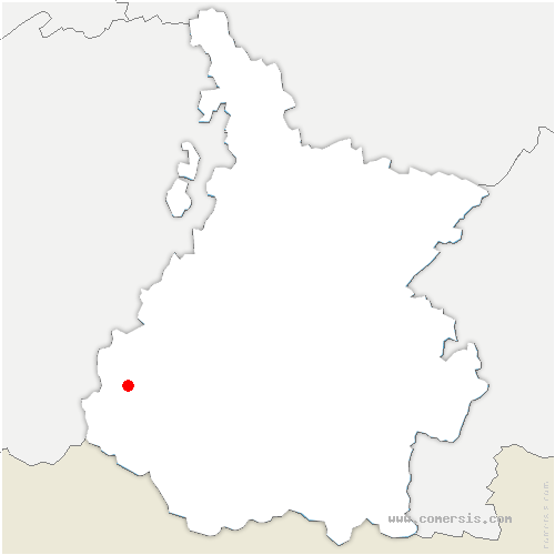 carte de localisation de Soueich