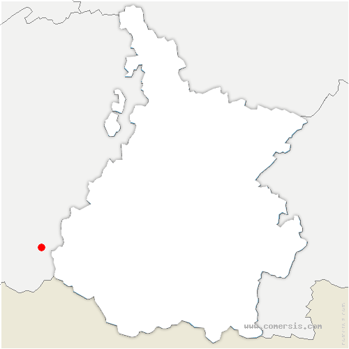 carte de localisation de Valcabrère
