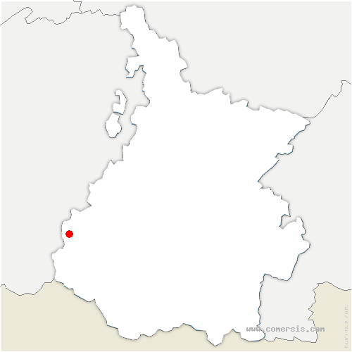 carte de localisation de Veilhes