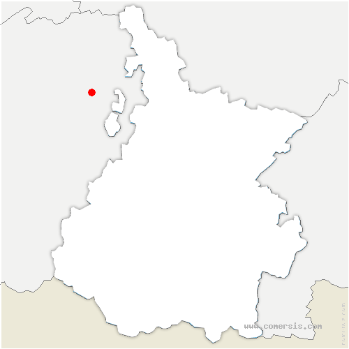 carte de localisation de Verdun-en-Lauragais