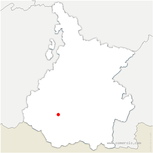 carte de localisation de Verdun-sur-Garonne
