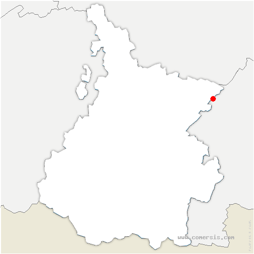 carte de localisation de Villemur