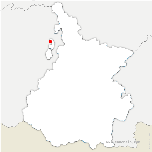 carte de localisation de Villenave-près-Béarn