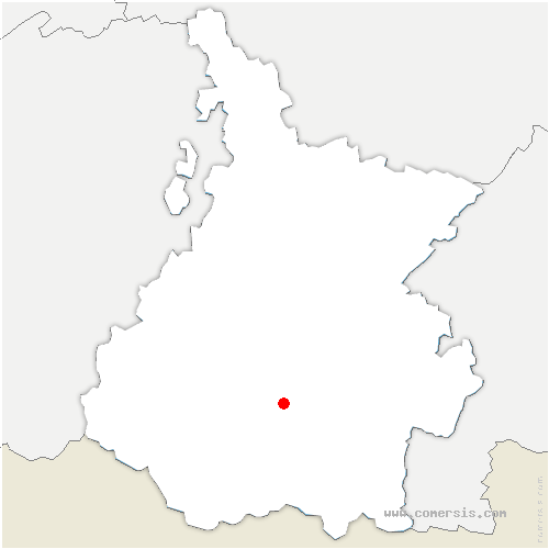 carte de localisation de Viozan