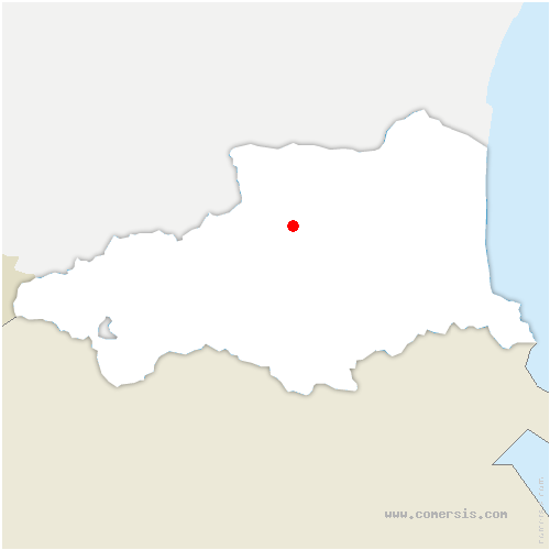 carte de localisation d'Arboussols