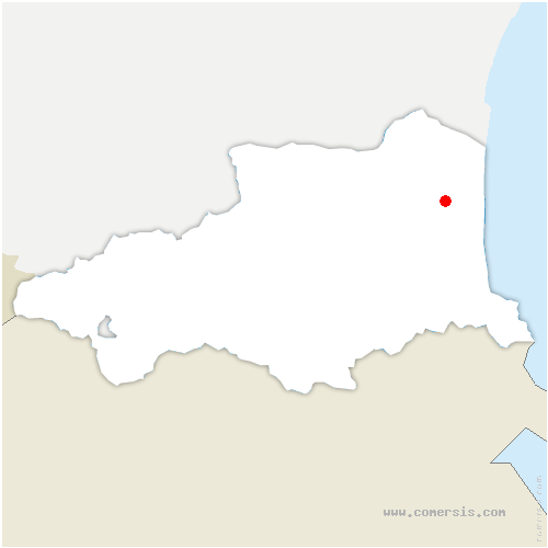 carte de localisation de Bompas