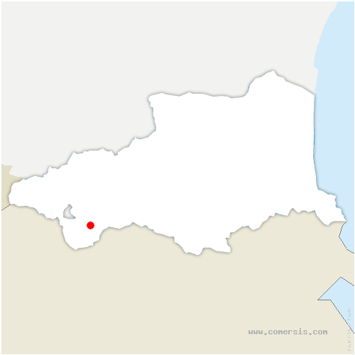 carte de localisation d'Err