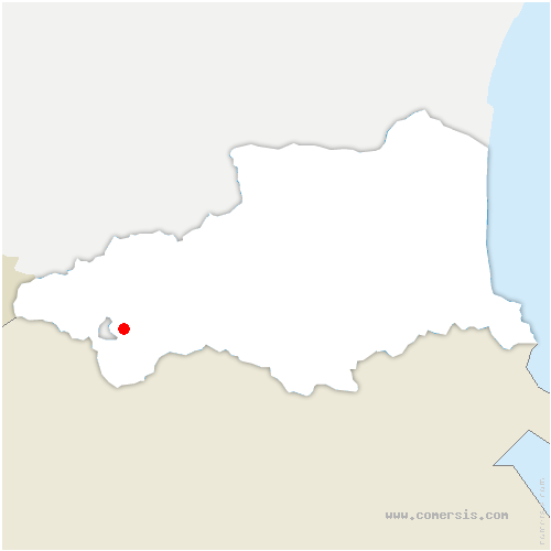 carte de localisation d'Estavar