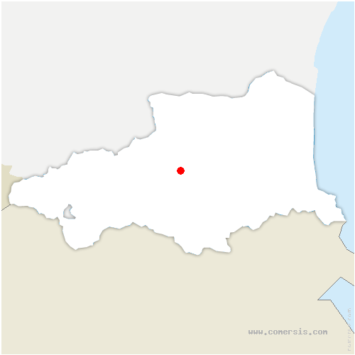carte de localisation de Estoher
