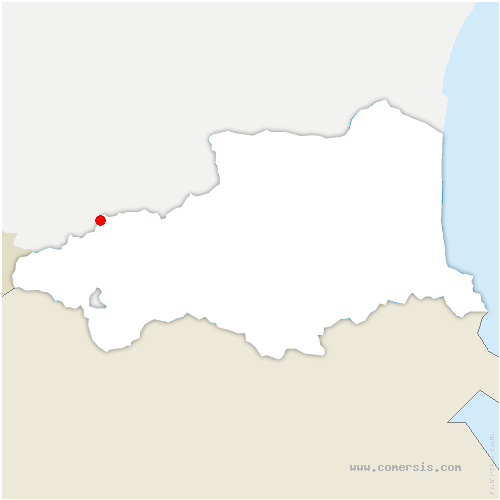 carte de localisation de Fontrabiouse