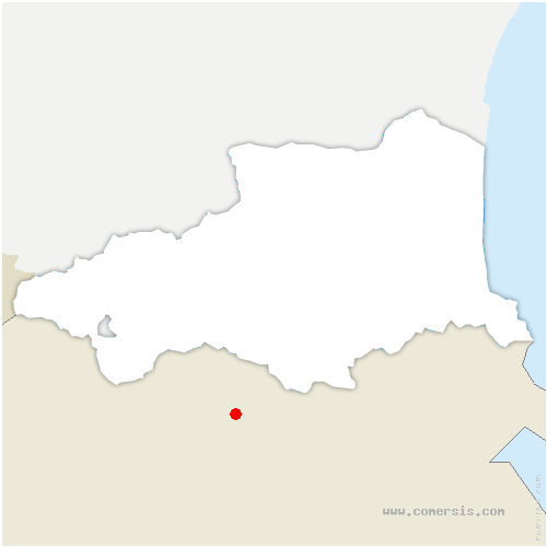 carte de localisation de Gincla