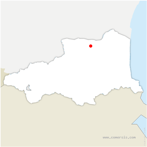 carte de localisation de Latour-de-France