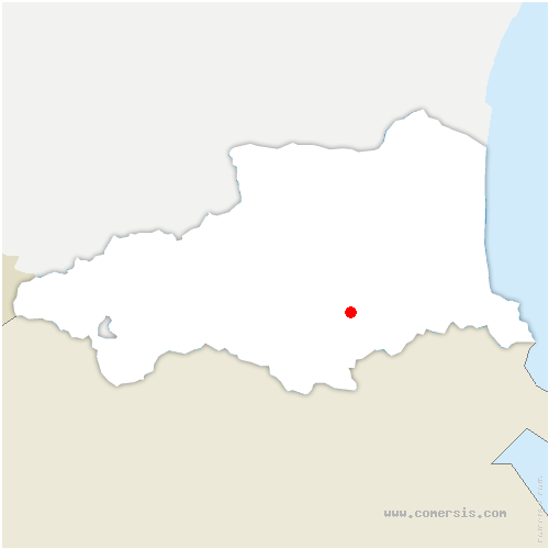 carte de localisation de Montbolo