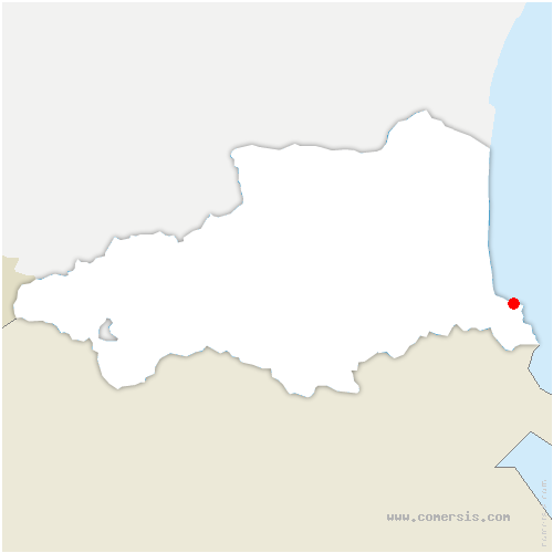 carte de localisation de Port-Vendres