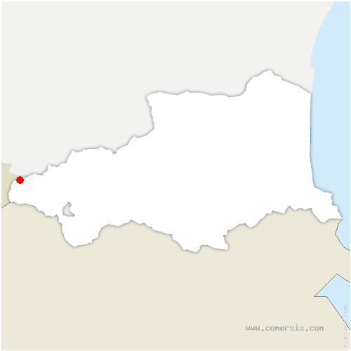 carte de localisation de Porta