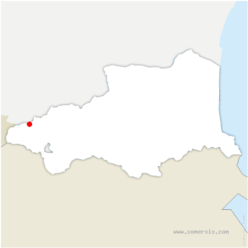 carte de localisation de Porté-Puymorens