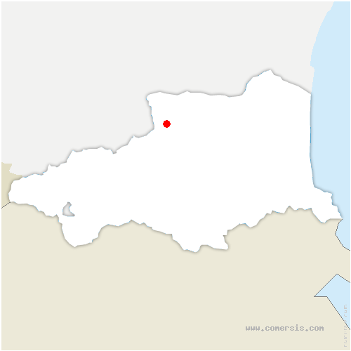 carte de localisation de Rabouillet