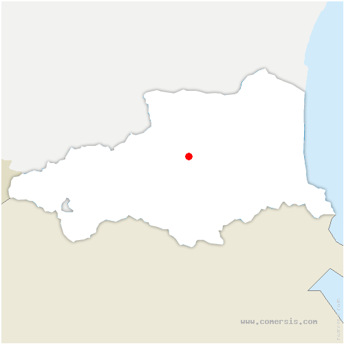 carte de localisation de Rigarda