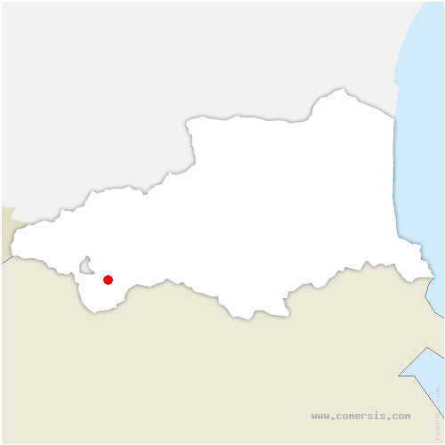 carte de localisation de Saillagouse