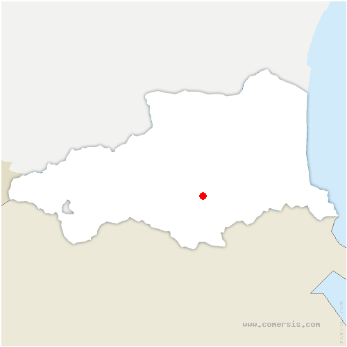 carte de localisation de Saint-Marsal