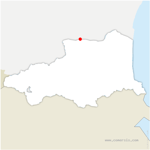 carte de localisation de Saint-Paul-de-Fenouillet